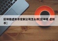 区块链虚拟币定制公司怎么样[区块链 虚拟币]